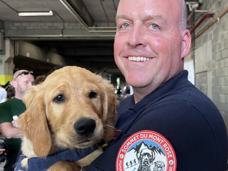 Les pompiers ont un grand coeur 